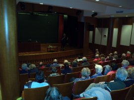 Il pubblico nell’Auditorium di Morgex (12638 bytes)